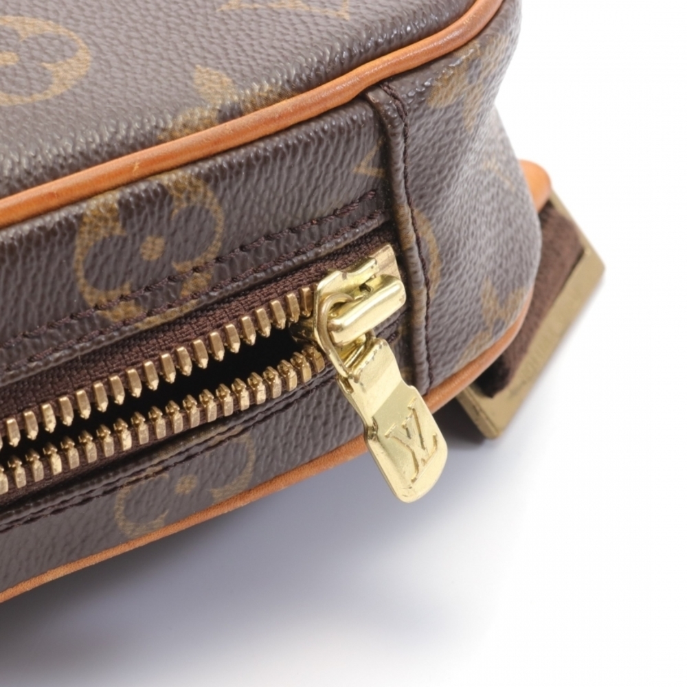 Louis Vuitton Pochette Ganju Monogram Body Bag Brown - Picture 5 of 6
